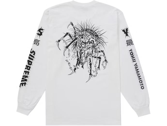 Supreme Y’s by Yohji Yamamoto L/S Tee White