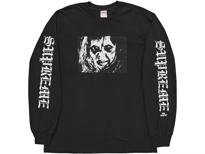 Supreme The Exorcist Mother L/S Tee Black