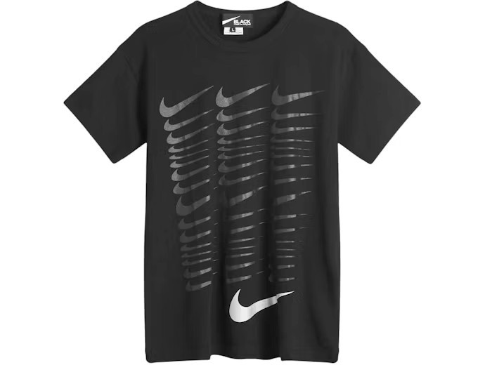 Comme des Garçons  x Nike Black Cotton T-shirt