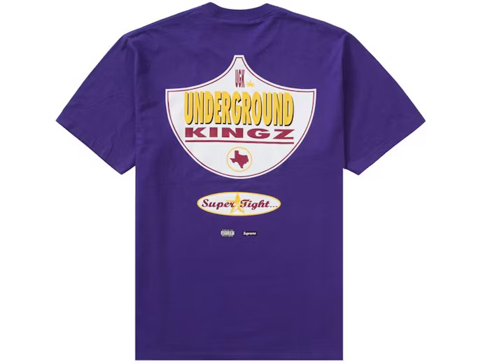 Supreme UGK Purple Tee