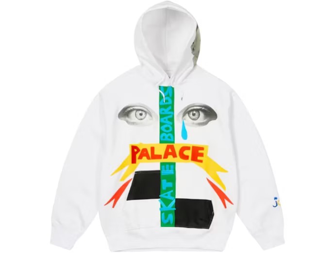 Palace JCC+ Hood White
