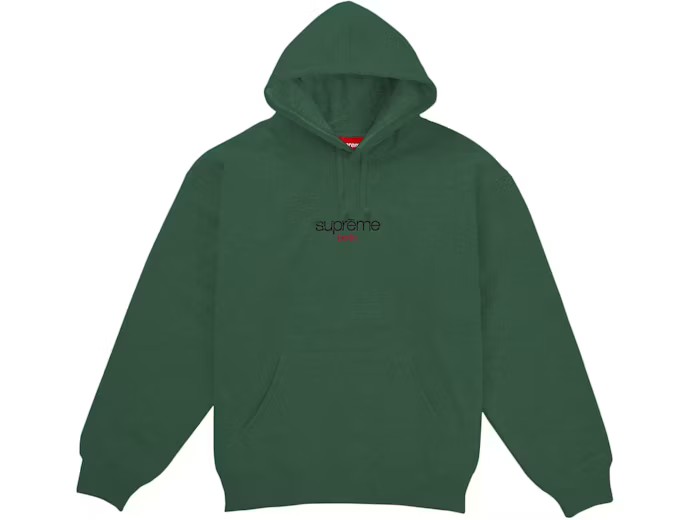 Supreme Classic Logo Berlin Shop Hooded Sweatshirt