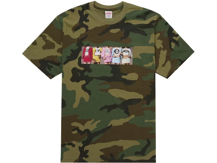 Supreme Girls Tee Camo