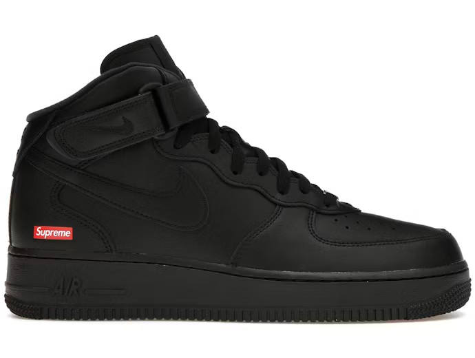 Nike Air Force 1 Mid SP Supreme Black