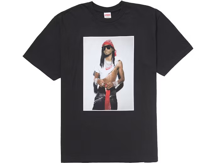 Supreme Carti Photo Tee Black