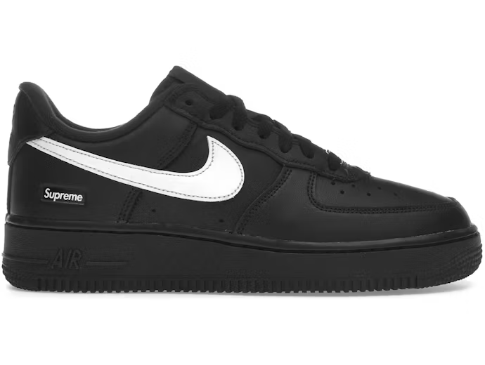 Nike Air Force 1 Low Supreme Black White