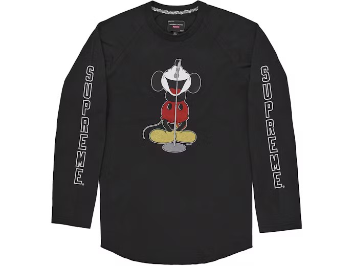 Supreme Number (N)ine Mickey Raglan L/S Top