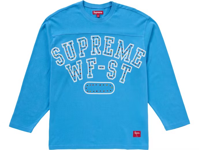 Supreme Athletic Studded LS Top Blue