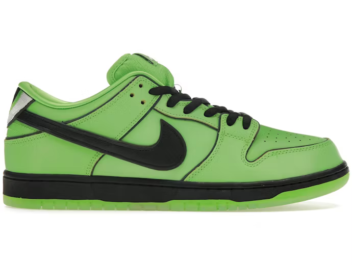Nike SB Dunk LowThe Powerpuff Girls Buttercup