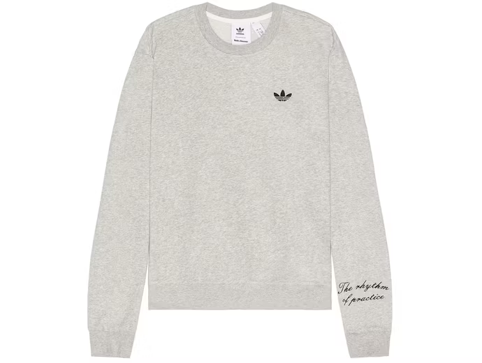 Adidas Wales Bonner L/S Crewneck Grey