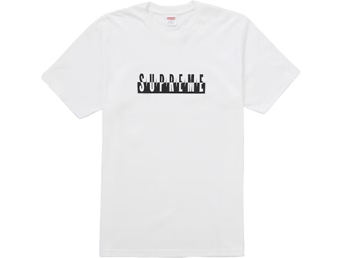 Supreme Split Tee White