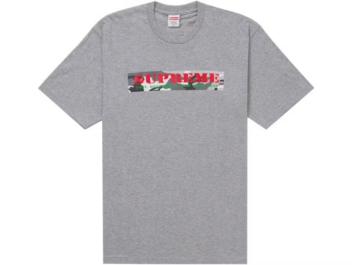 Supreme Hardcore Tee Heather Grey