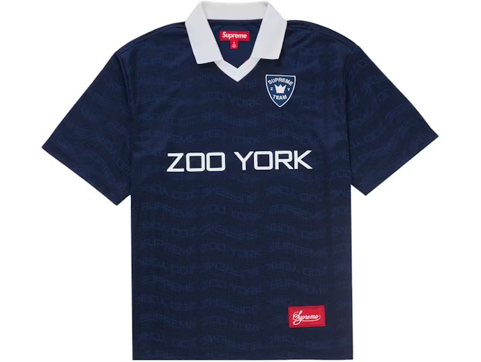 Supreme Zoo York Soccer Jersey Navy