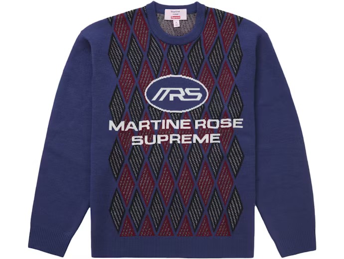 Supreme Martine Rose Sweater Navy