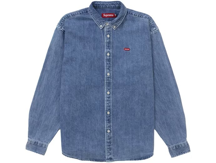Supreme Small Box Denim Shirt Denim