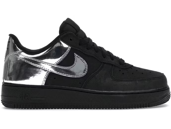 Nike Air Force 1 Low Retro Chrome Black