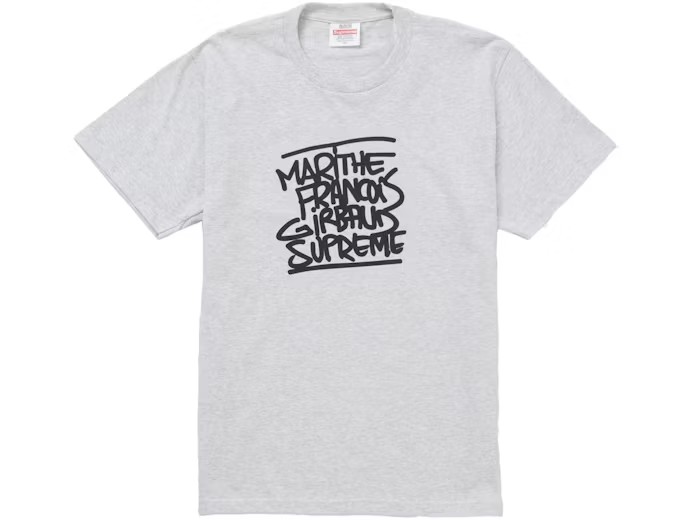 Supreme Marithé + François Girbaud Tee Grey