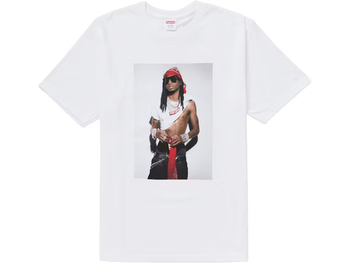 Supreme Carti Photo Tee White