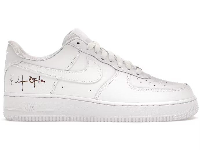 Nike Air Force 1 Low ’07 Utopia White (Travis Scott Cactus Jack Utopia Edition)