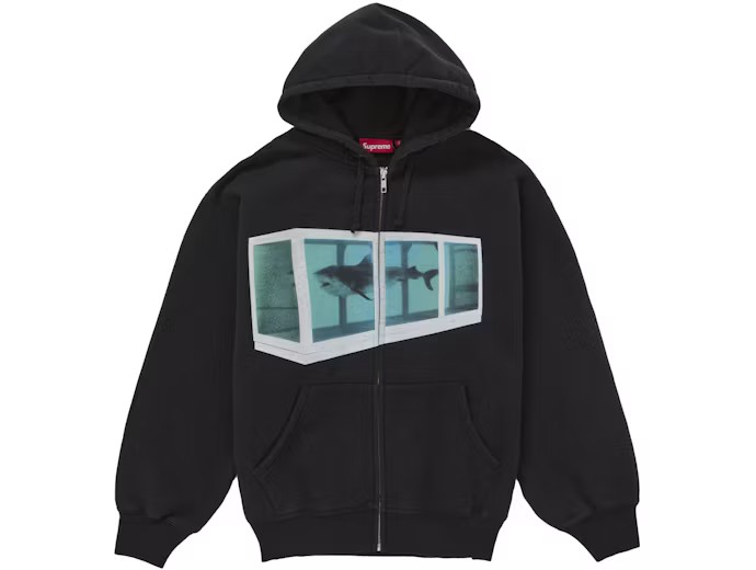 Supreme Damien Hirst Zip Up Hooded Sweartshirt