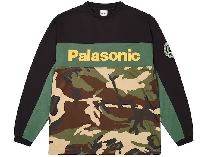 Palace Hi Ya Longsleeve Woodland Camo