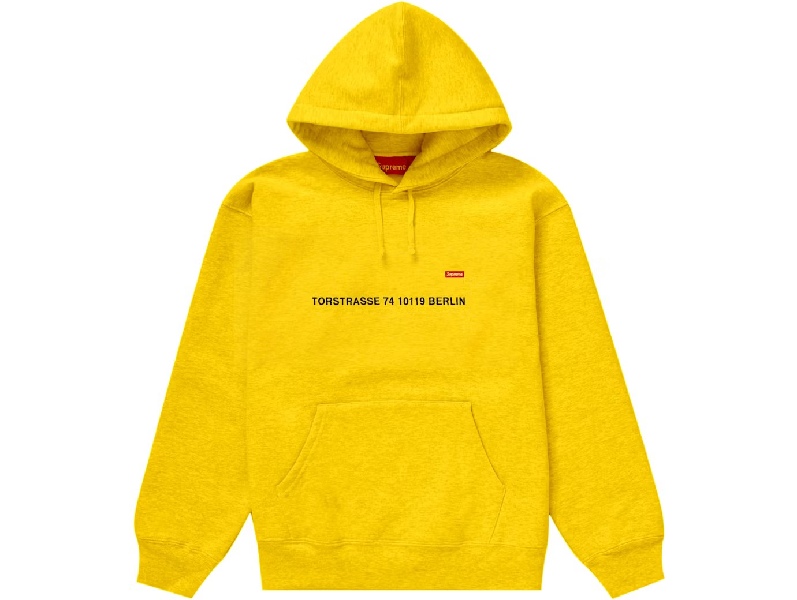 Supreme Small Box Hooded Sweatshirt Berlin shop