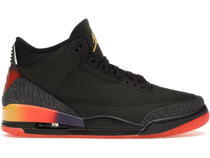 Air Jordan 3 Retro J Balvin Black