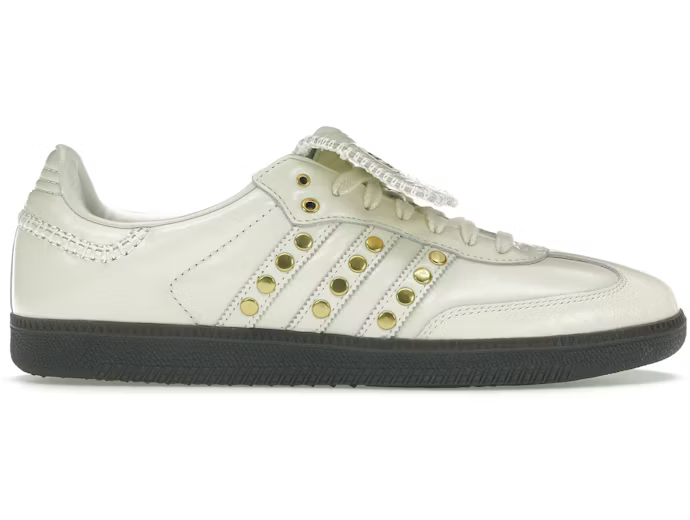 Adidas Samba X Wales Bonner Studded Pack Cream White