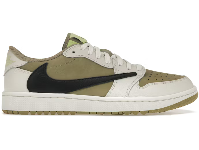 Air Jordan 1 Low SP OG Travis Scott Neutral Olive Golf