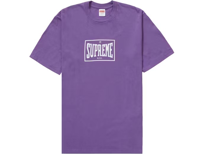 Supreme Warm Up Tee Purple