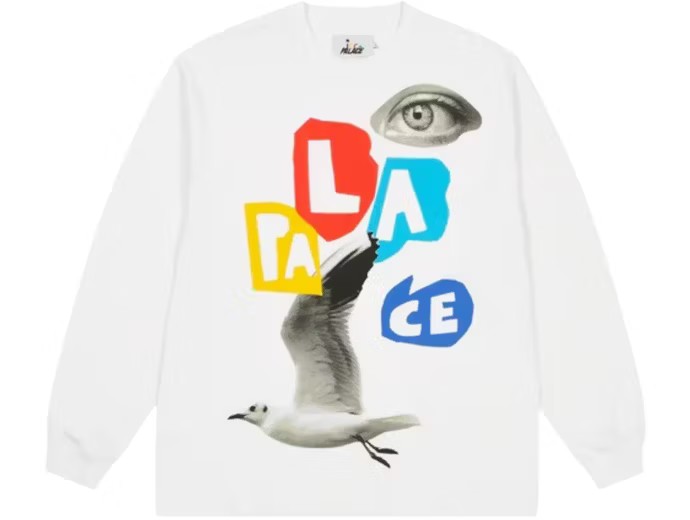 Palace JCC+ Longsleeve White