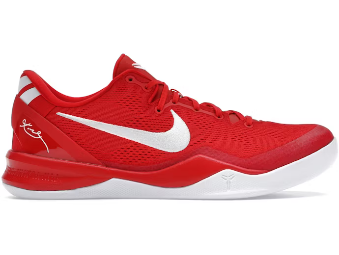 Kobe 8 Protro University Red