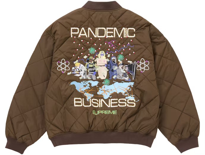 Supreme AOI Quilted Work Jacket