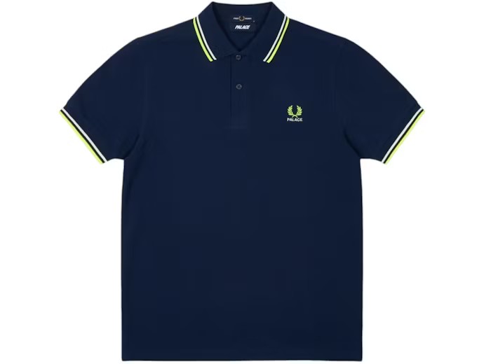 Palace x Fred Perry Tee Navy