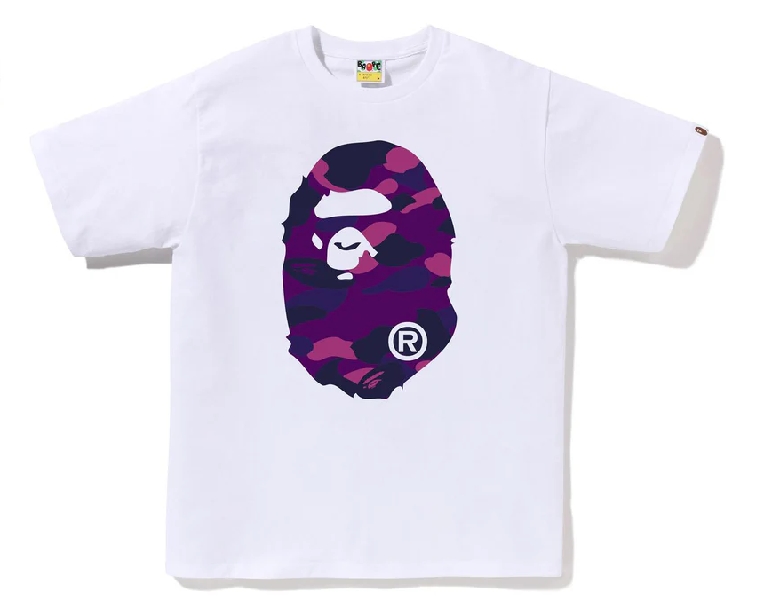 BAPE A Bathing Ape Textil Heme Tee