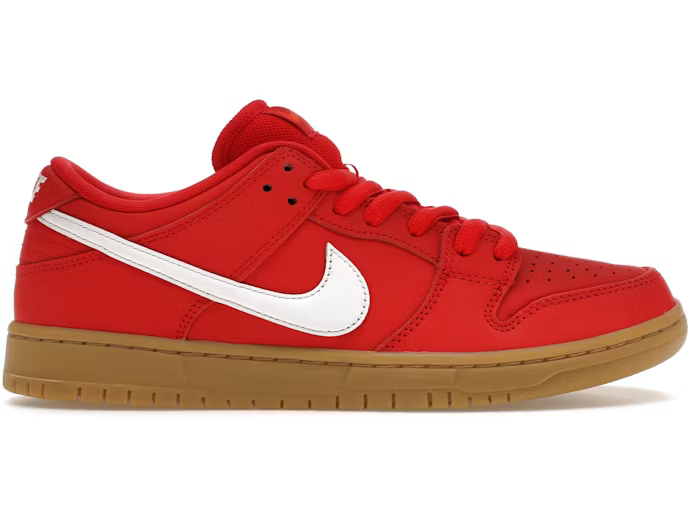 Nike SB Dunk Low University Red Gum