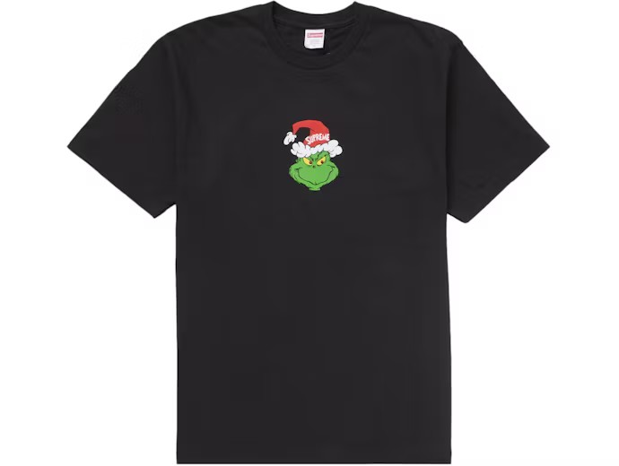 Supreme Grinch Tee Black