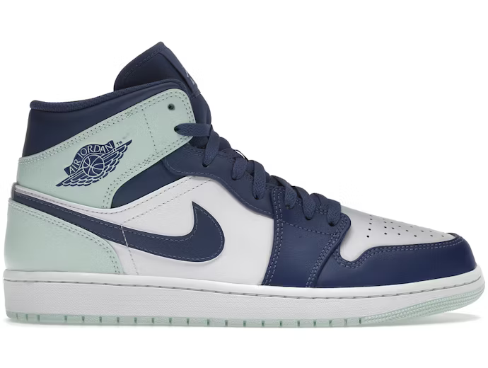 Air Jordan 1 Mid Mystic Navy Mint Foam