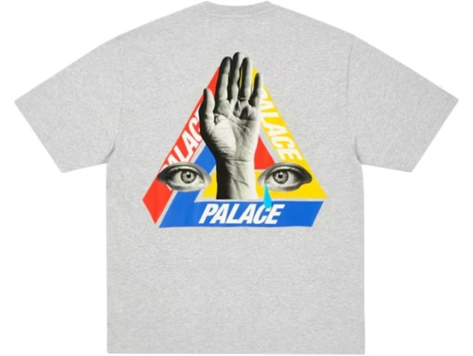 Palace JCC+ T-shirt Grey Marl