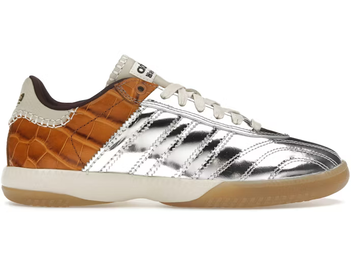 adidas Samba Millennium Wales Bonner Silver Metallic Yellow Croc