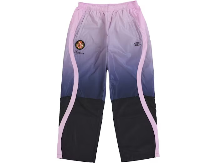 Supreme Umbro Gradient Track Pants Pink