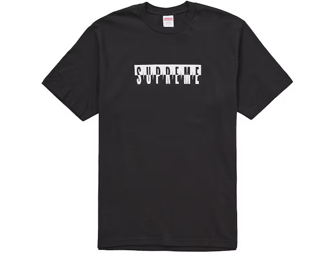 Supreme Split Tee Black