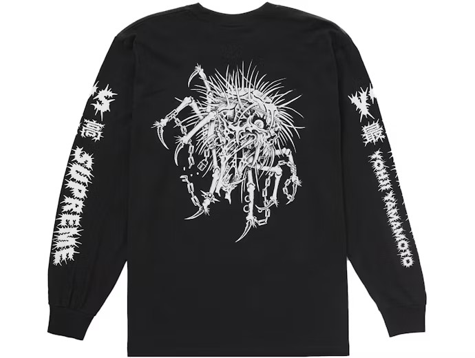 Supreme Y’s by Yohji Yamamoto L/S Tee Black