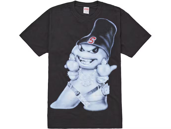 Supreme Snowman Tee Black