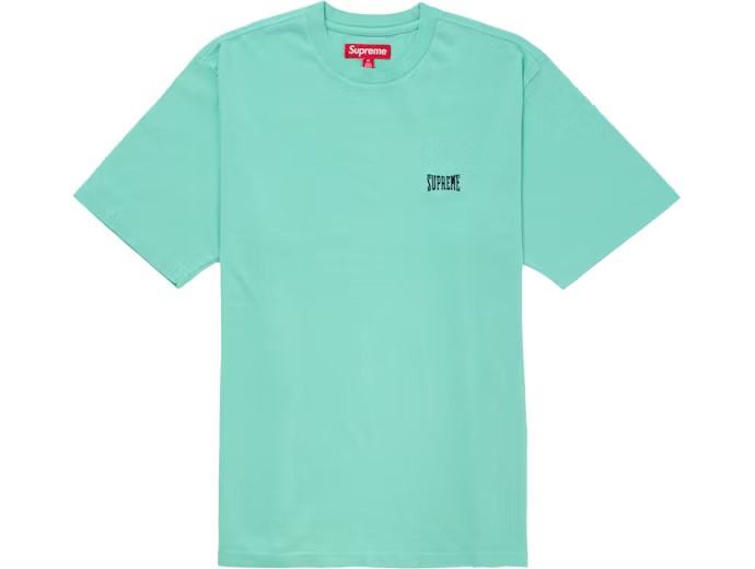 Supreme Warm Up Washed S/S Top Green