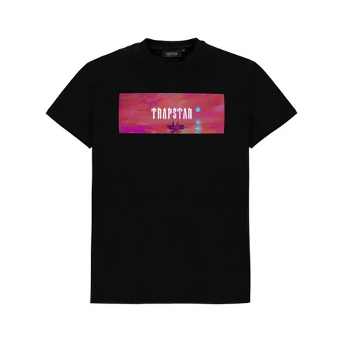 Trapstar x Dave Box Logo Tee Black