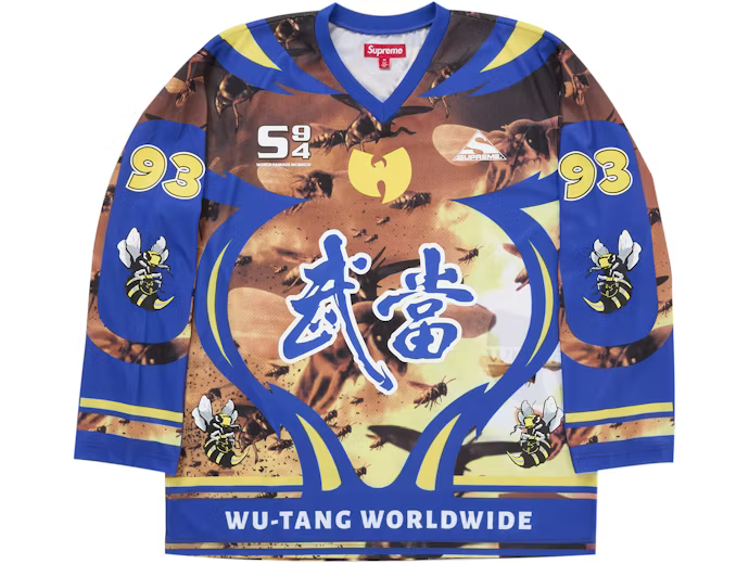 Supreme Wy-Tang Clan Hockey Jersey Multi