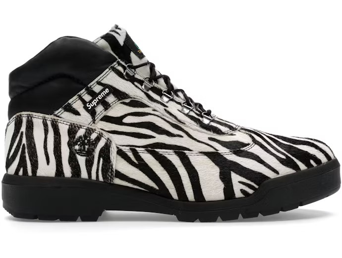 Timberland Field Boot Mid Lace Up Zebra