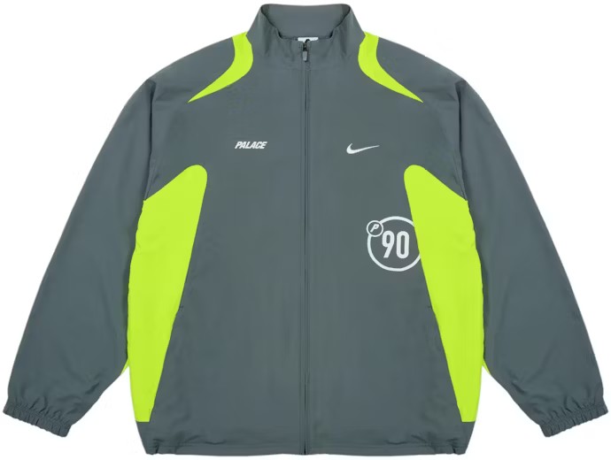 Palace x Nike Total P90 Track Jacket Grey