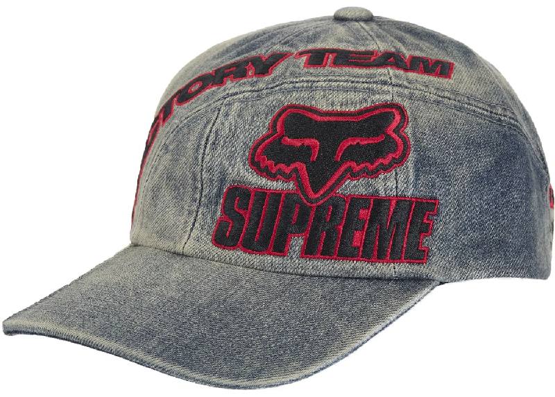 Supreme Fox Racing 6-Panel (FW25) Denim